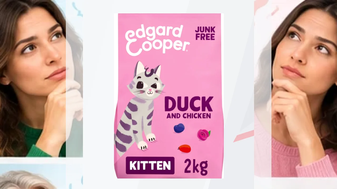 Edgard & Cooper Kitten Pato y Pollo pienso