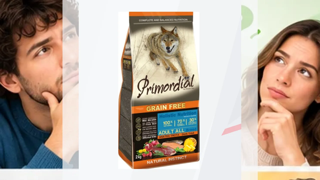 Primordial Adult Grain Free Pato y Trucha pienso para perros